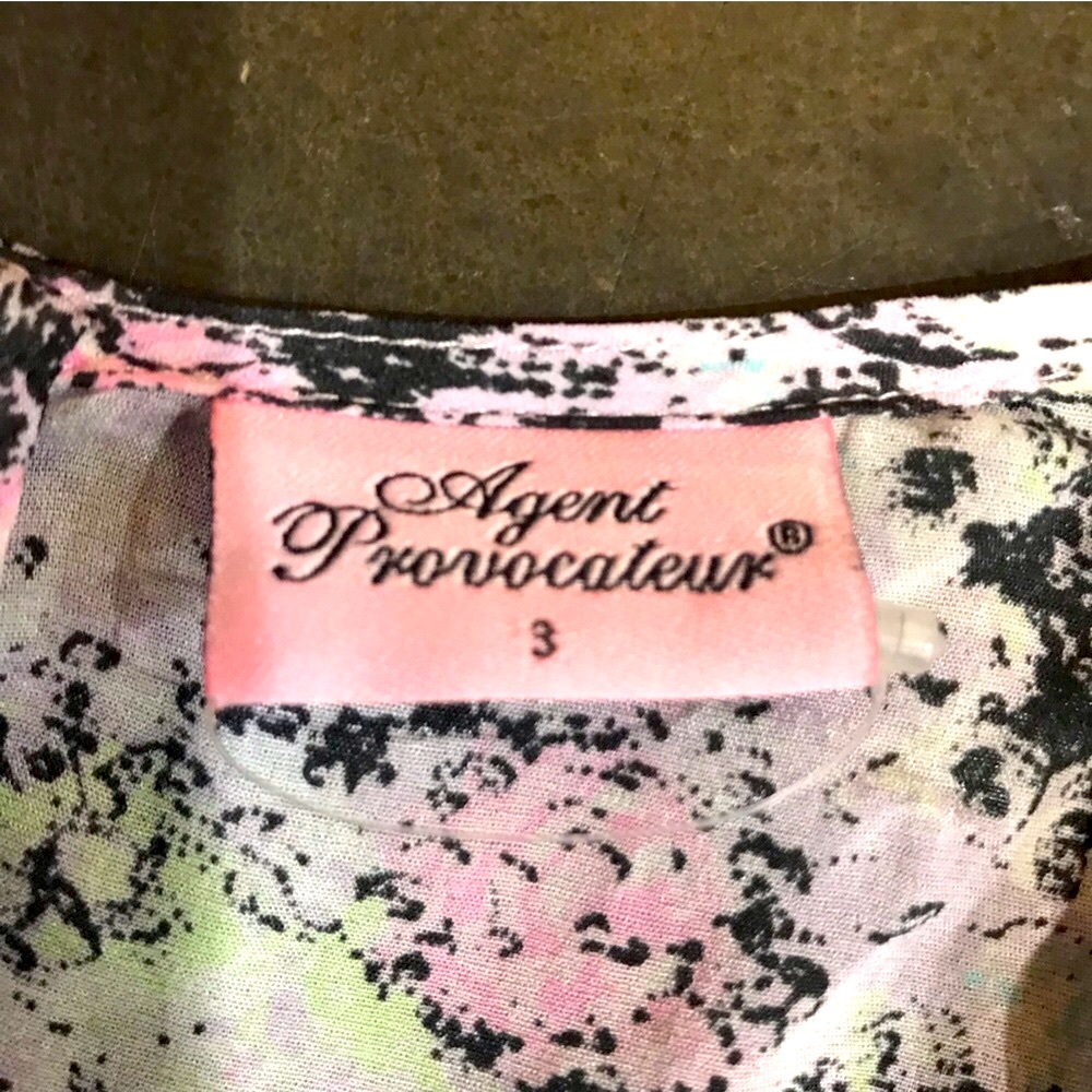 Agent Provocateur - Silk Floral “Marylou” Bodysuit - Size 6 - Picture 12 of 15
